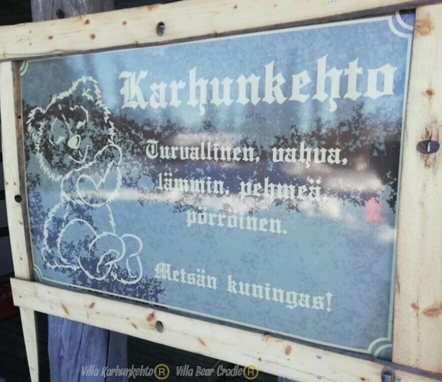 Villa Karhunkehto Luosto Exterior foto